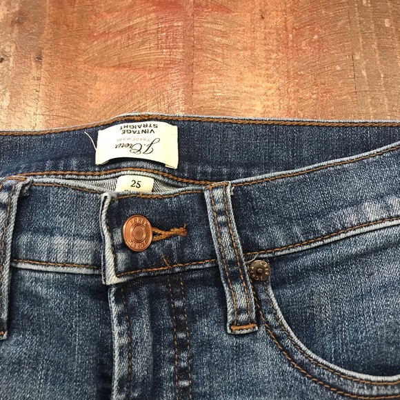 Jcrew cropped jeans with ankle fringe detail - Picture 4 of 4